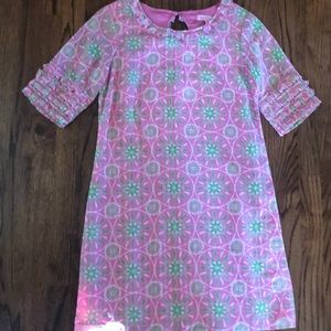 Lilly Pulitzer silk/cotton shift dress, size 4